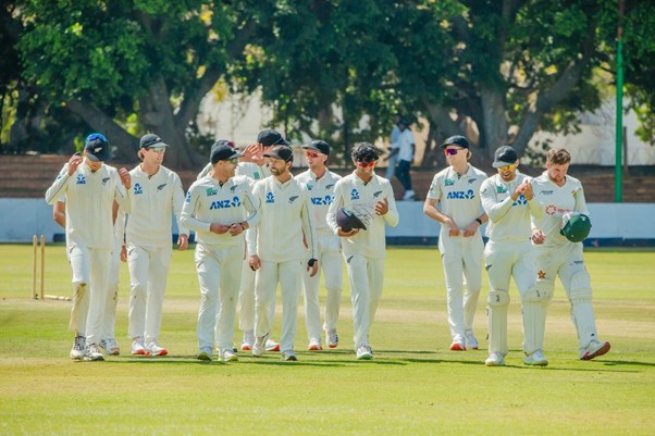 New Zealand National Cricket Team. Pic Credits: Zimbabwe Cricket