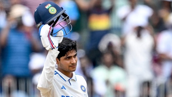 Shubman Gill. Pic Credits: AFP