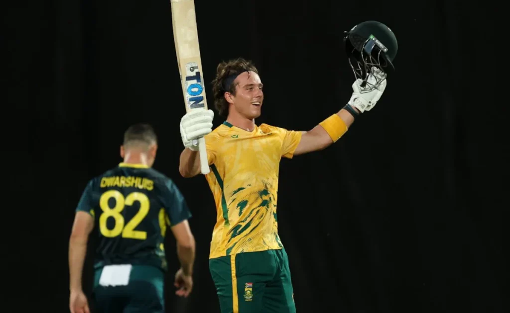 Dewald Brevis. Pic Credits: Getty Images.