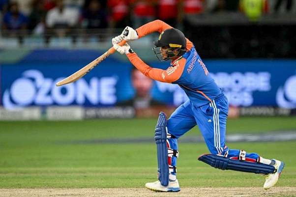 Abhishek Sharma. Pic Credits: AFP