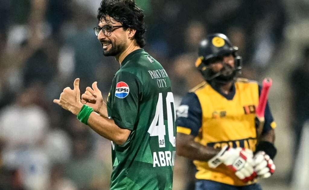 Abrar Ahmed. Pic Credits: AFP