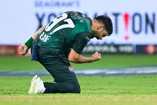 Haris Rauf. Pic Credits: AFP