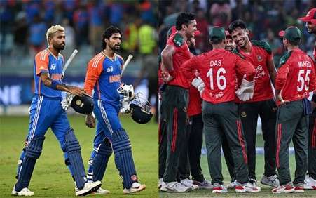 India vs Bangladesh. Pic Credits: Getty Images