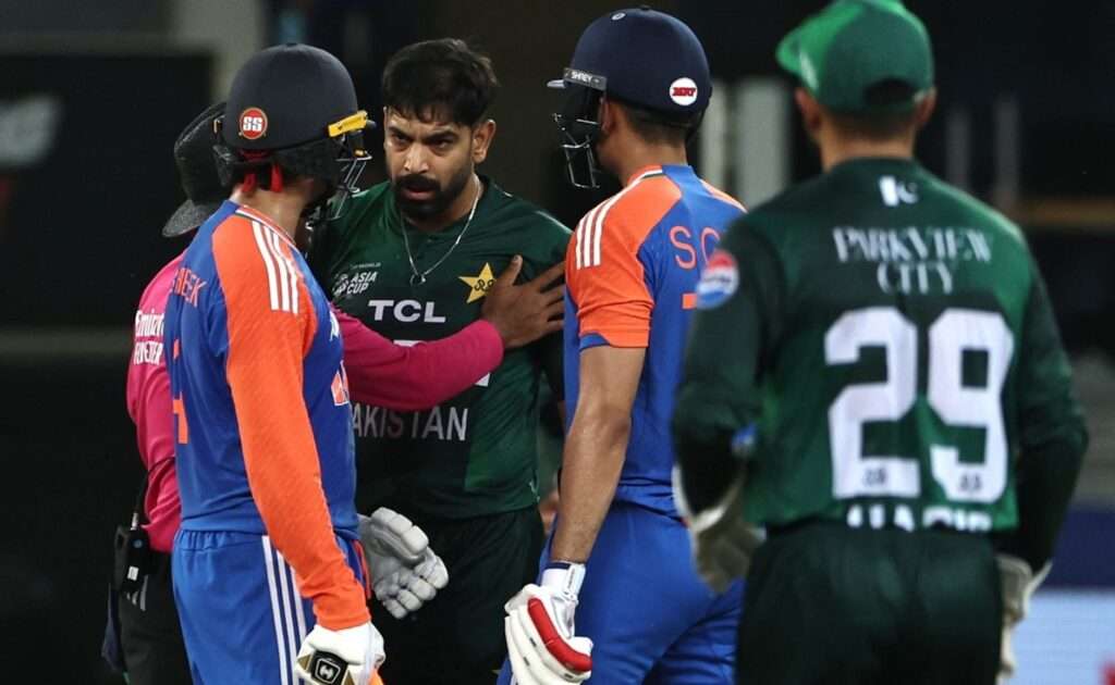 India vs Pakistan. Pic Credits: AFP