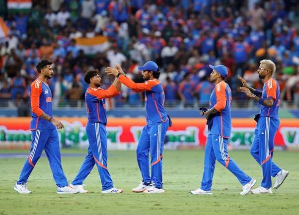 Kuldeep Yadav & Co. Pic Credits: Asian Cricket Council