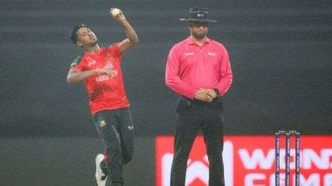 Mustafizur Rahman. Pic Credits: IANS