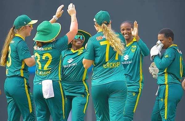 South Africa Women's Cricket Team. Pic Credits: X