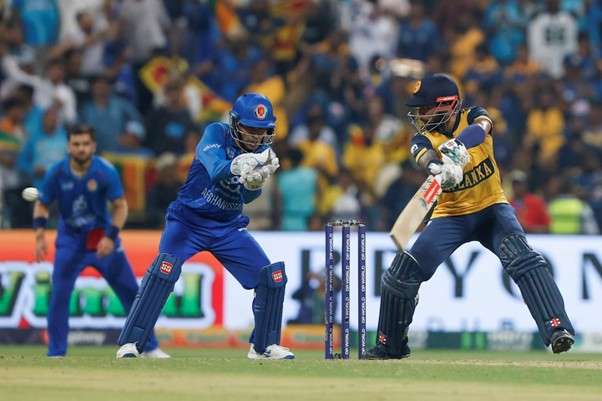 Sri Lanka's Kusal Mendis v Afghanisan. Pic Credits: Getty Images