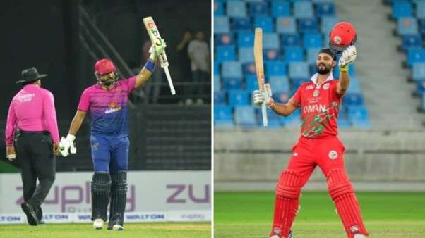 UAE vs Oman. Pic Credits: X