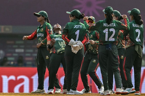 Bangladesh Women National Cricket Team. Pic Credits: AFP