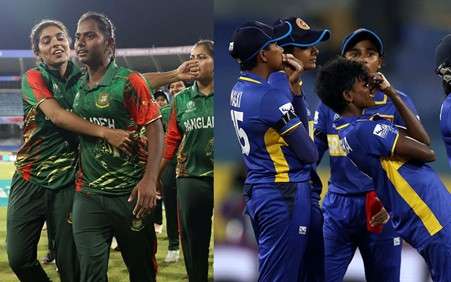 Bangladesh Women vs Sri Lanka Women. Pic Credits: Getty Images