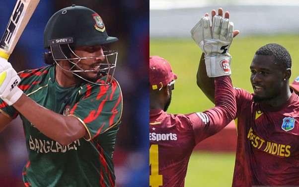 Bangladesh vs West Indies. Pic Credits: Getty Images
