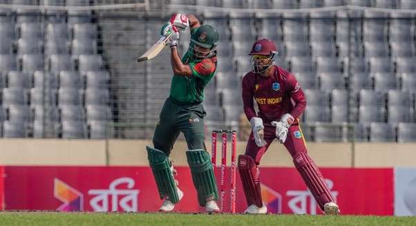 Bangladesh's Najmul Shanto Hossain. Pic Credits: BCB