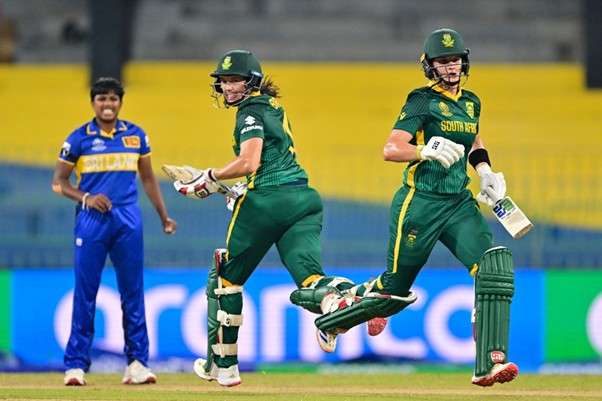 Laura Wolvaardt & Tazmin Brits. Pic Credits: Getty Images