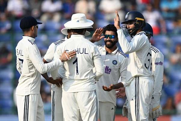 Ravindra Jadeja. Pic Credits: AFP