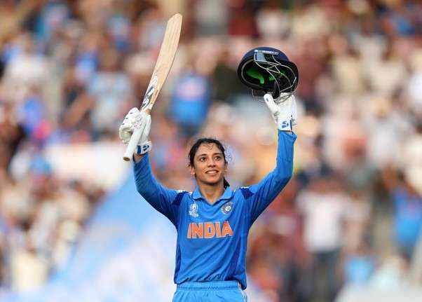 Smriti Mandhana. Pic Credits: ICC