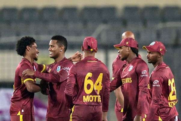 West Indies' National Cricket Team. Pic Credits: AFP