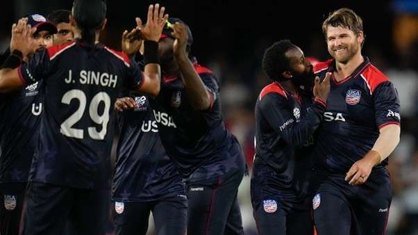 USA National Cricket Team. Pic Credits: AFP