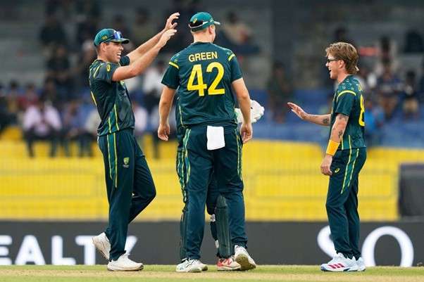 Australia vs Ireland. Pic Credits: Associated Press