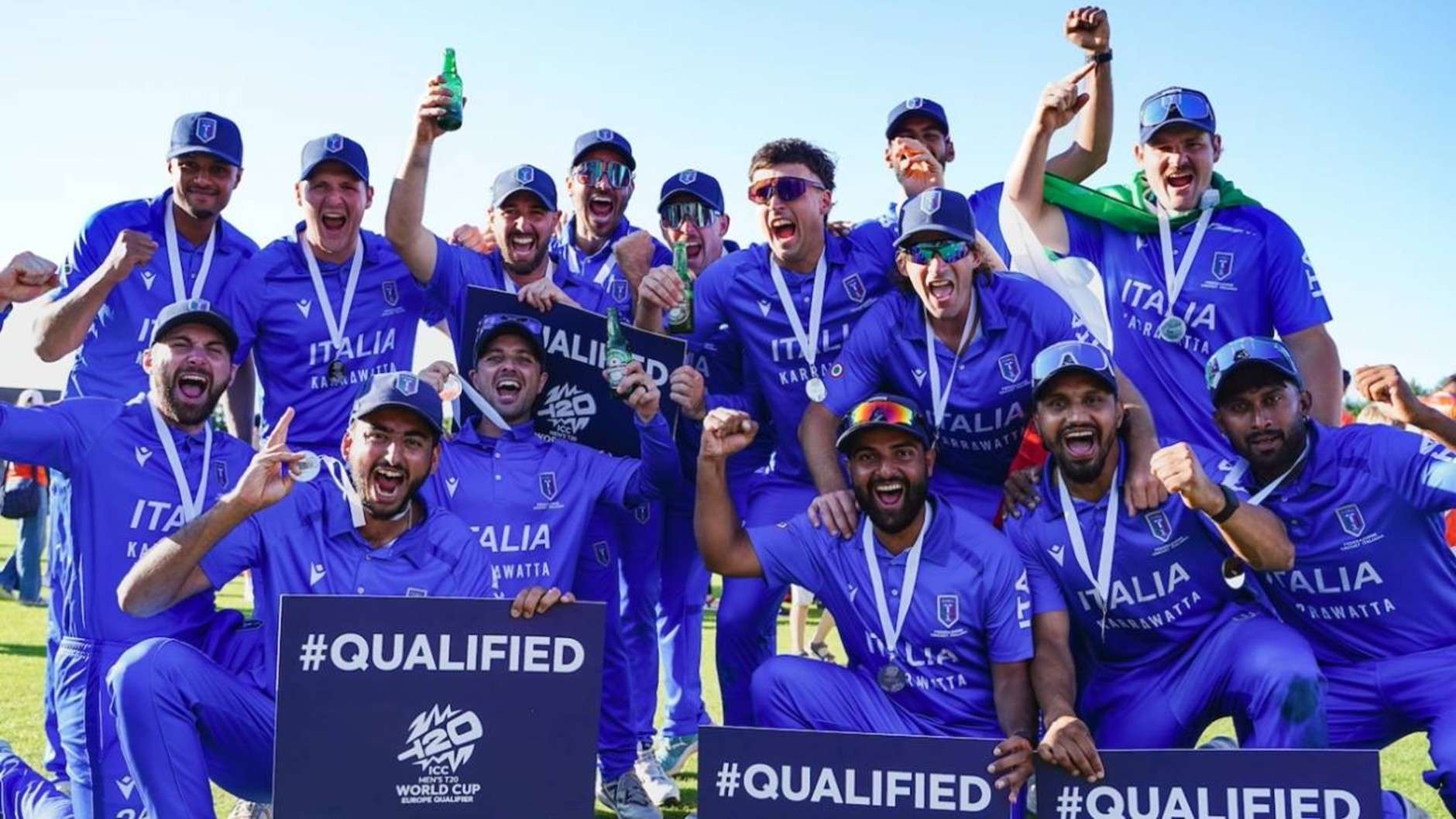 Italy National Cricket Team. Pic Credits: ICC