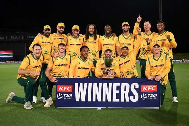 Connor Esterhuizen & South Africa vs New Zealand. Pic Credits: Getty Images