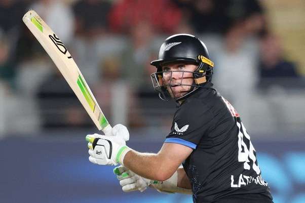 New Zealand's Tom Latham. Pic Credits: AFP