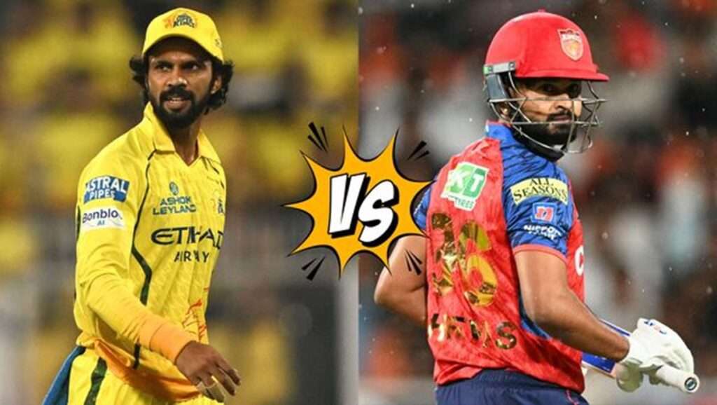 CSK vs PBKS .Pic Credits: AFP