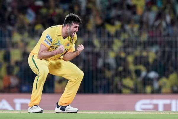 CSK's Jamie Overton. Pic Credits: AP