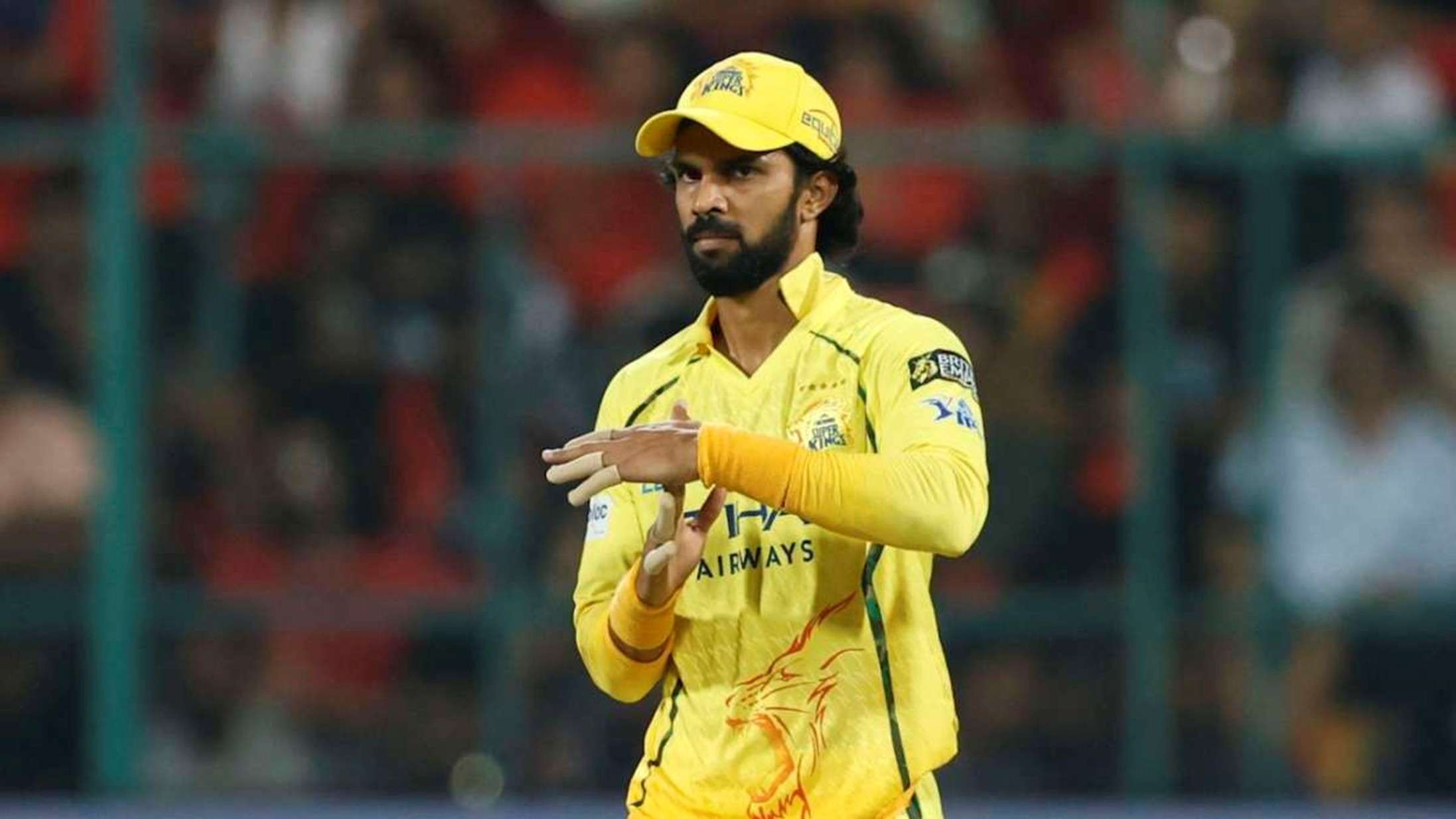 CSK's Ruturaj Gaikwad. Pic Credits: BCCI