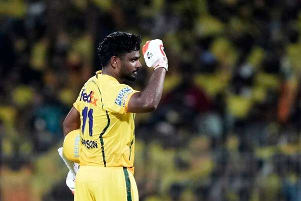 CSK's Sanju Samson. Pic Credits: BCCI