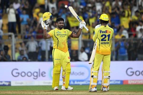 CSK's Sanju Samson. Pic Credits: BCCI