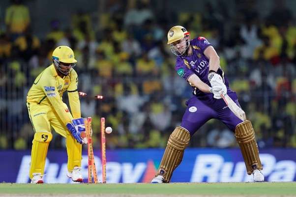KKR vs CSK. Pic Credits: BCCI