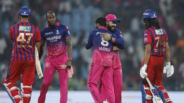 LSG vs RR. Pic Credits: BCCI