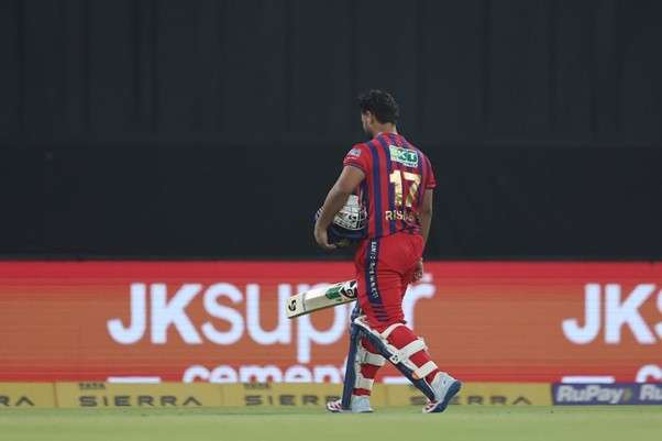 LSG's Rishabh Pant. Pic Credits: BCCI