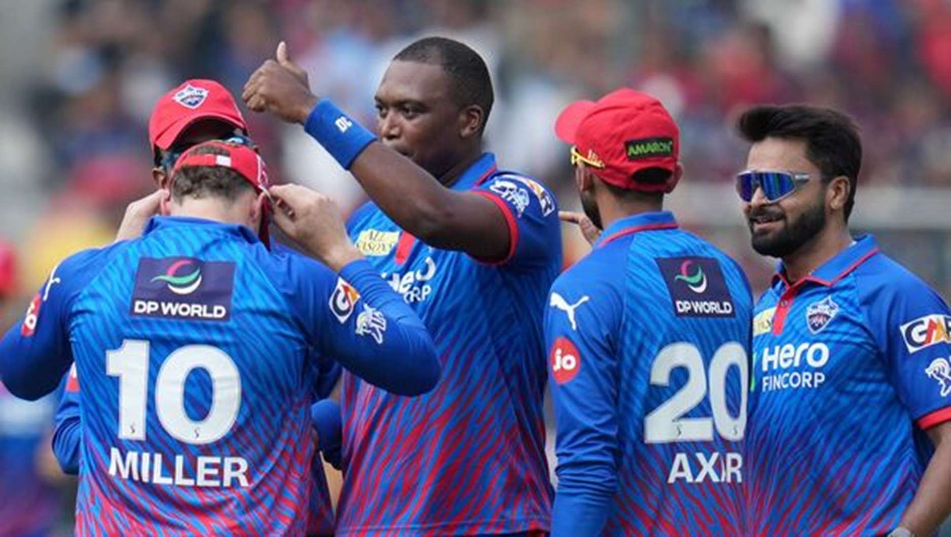 DC's Lungi Ngidi & Co. Pic Credits: PTI