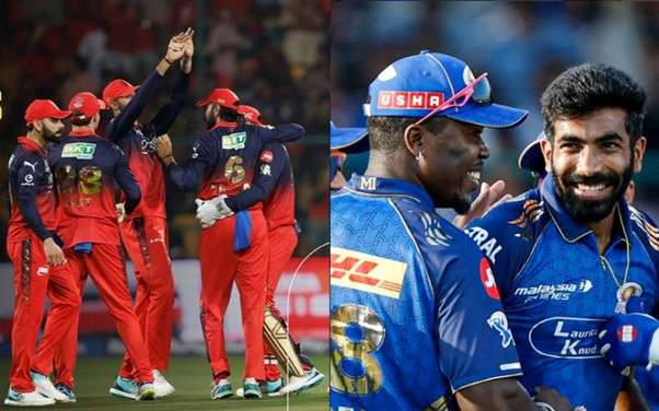 MI vs RCB. Pic Credits: Mumbai Indians