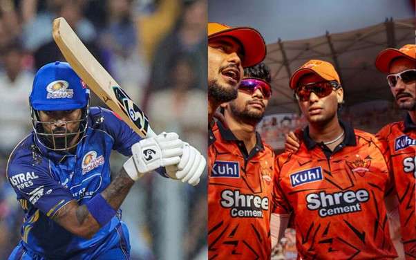MI vs SRH. Pic Credits: MI