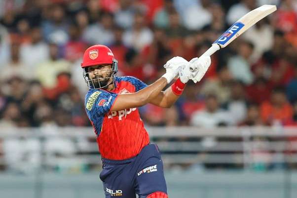 PBKS' Shreyas Iyer vs SRH. Pic Credits: BCCI