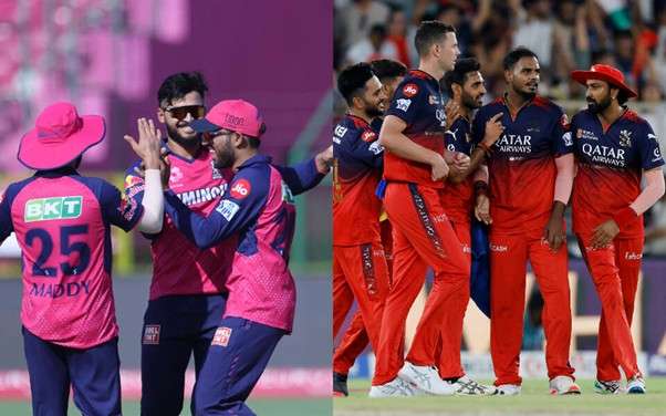 RR vs RCB. Pic Credits: Getty Images