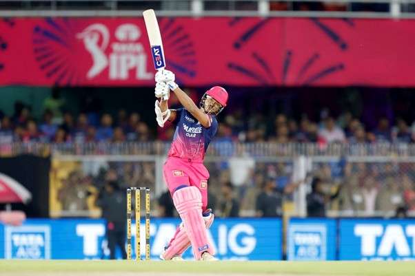 RR's Yashasvi Jaiswal. Pic Credits: BCCI