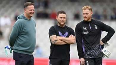 Rob Key, Brendon McCullum & Ben Stokes. Pic Credits: Instagram