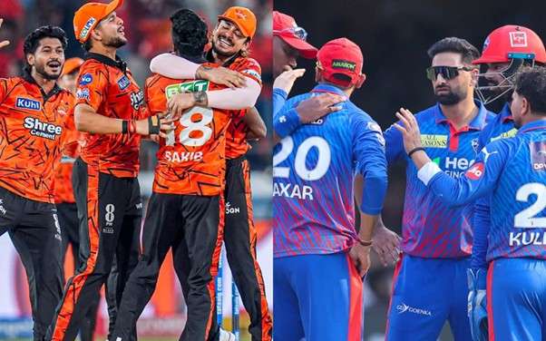 SRH vs DC. Pic Credits: SRH