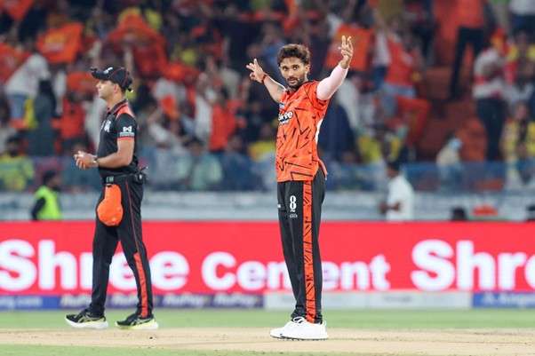 SRH's Nitish Kumar Reddy. Pic Credits: BCCI