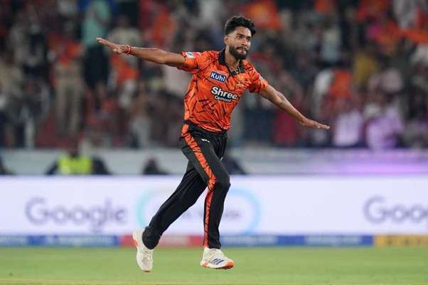 SRH's Praful Hinge. Pic Credits: BCCI