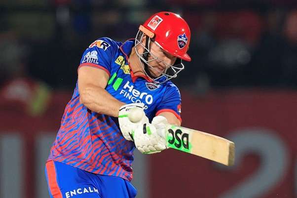 DC's David Miller vs PBKS. Pic Credits: BCCI