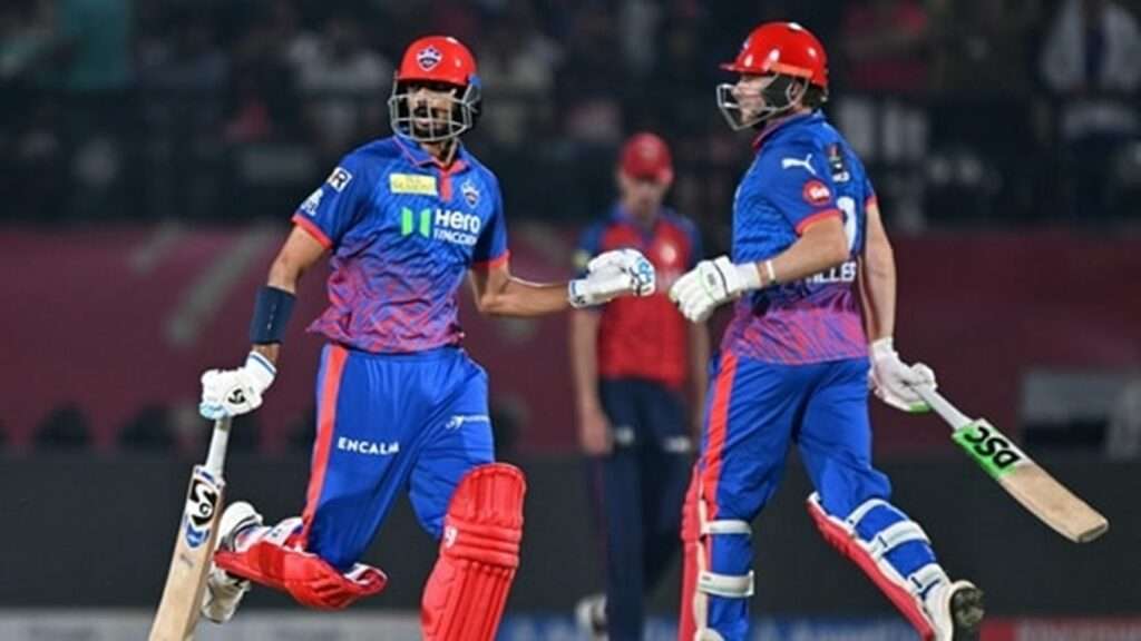 David Miller & Axar Patel. Pic Credits: BCCI