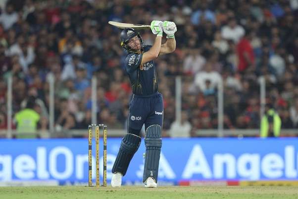 GT's Jos Buttler vs RCB. Pic Credits: BCCI