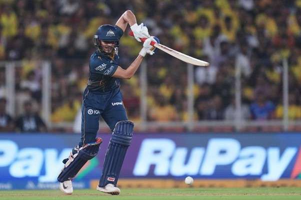 GT's Shubman Gill. Pic Credits: AP