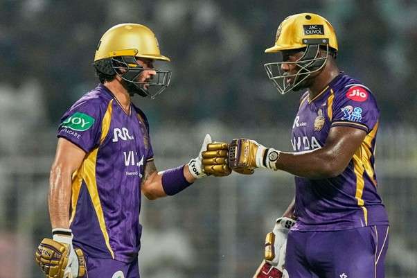 Manish Pandey & Rovman Powell. Pic Credits: AP