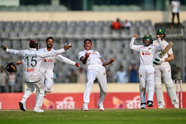 Nahid Rana & Bangladesh team. Pic Credits: AFP